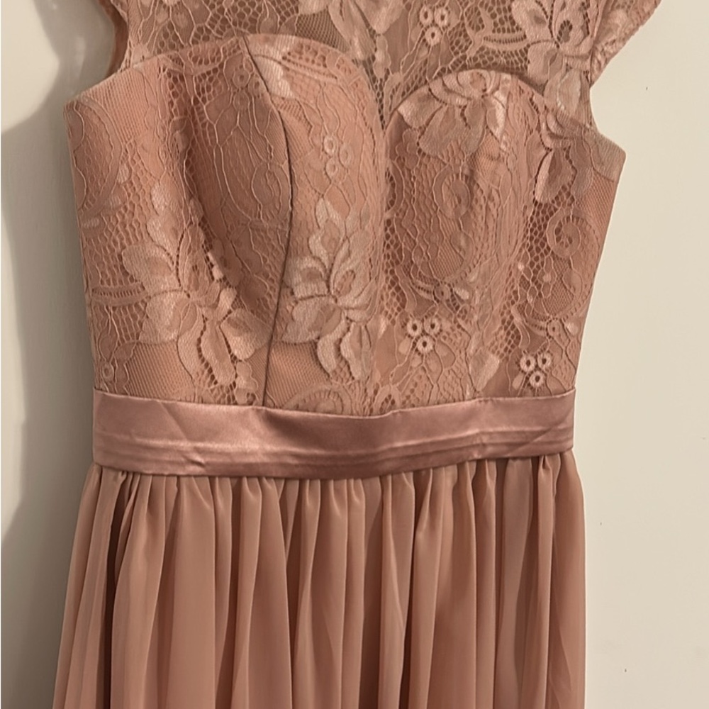 Dusty Rose Formal Dress
